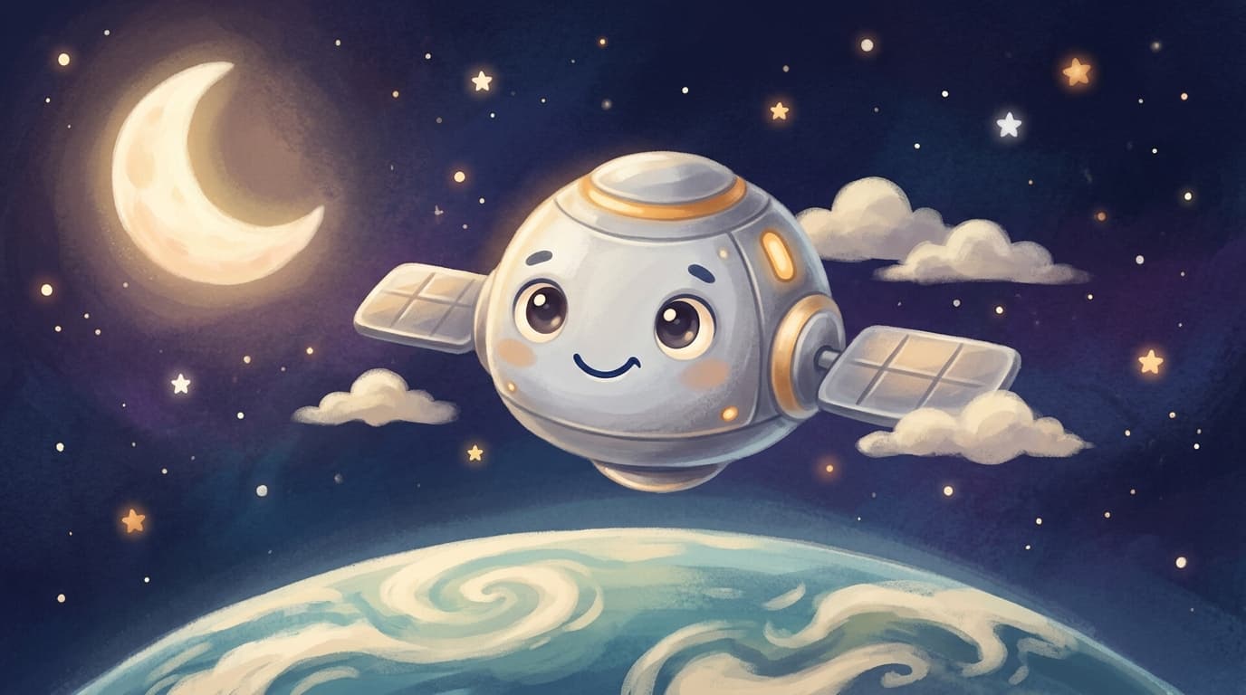 La berceuse du petit satellite